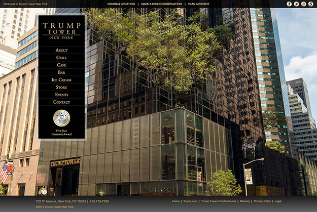 Trump Tower NY Homepage